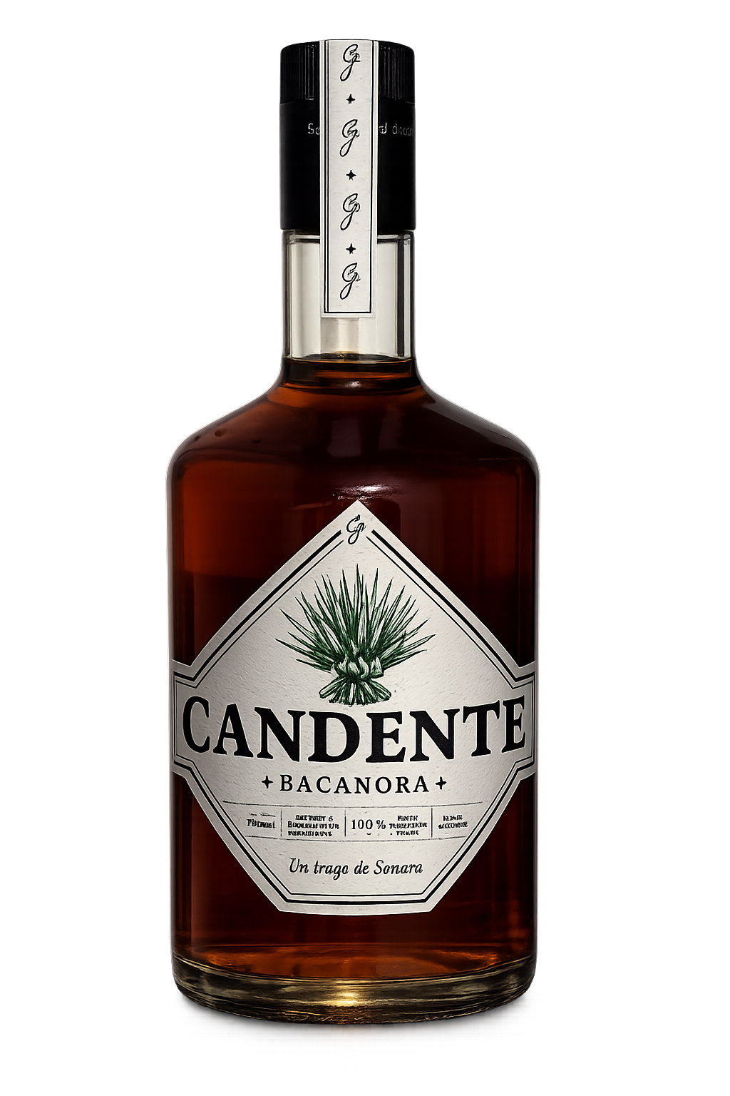 Botella Bacanora CANDENTE Reposado